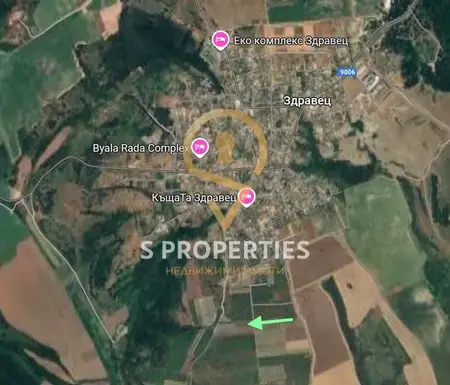 Plot for sale in Zdravets village.