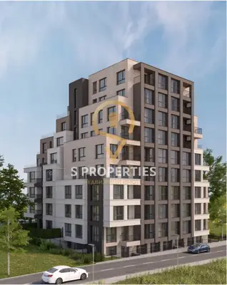Two-bedroom apartment in a new building. Sunrise.