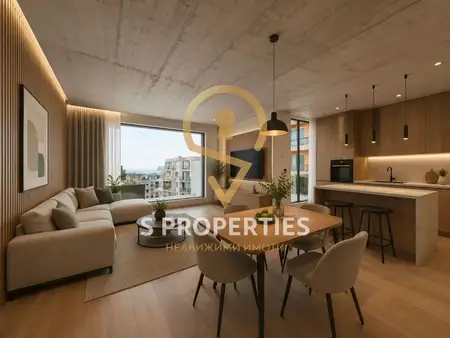 Three-room apartment in a new building in Breeze district