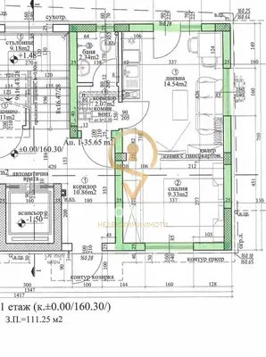 Zweizimmerwohnung Nr. 1 in einem Boutique-Gebäude vor Akt 14 mit Parkplatz im Preis enthalten