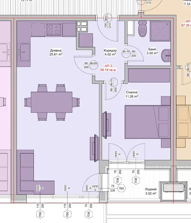 Zweizimmerwohnung 27